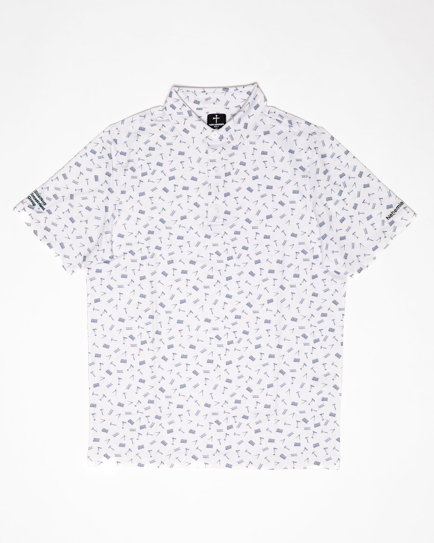 Tees Crossed "I'm Doing a Great Work" Polo Golf Shirt (DIG)