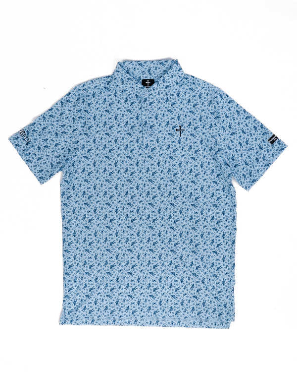 Tees Crossed "Rise Above" Golf Polo (FDL)
