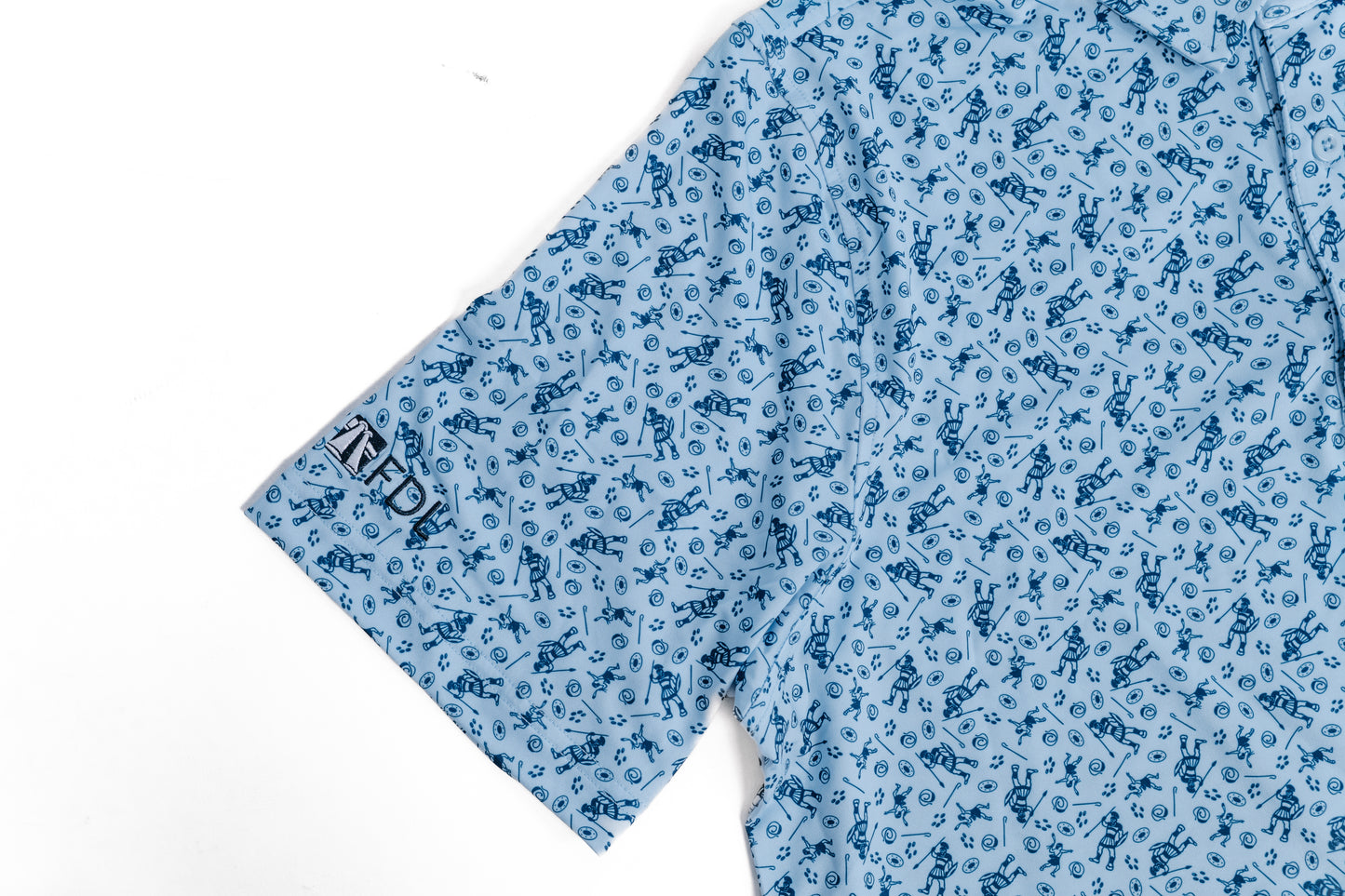 Tees Crossed "Rise Above" Golf Polo (FDL)